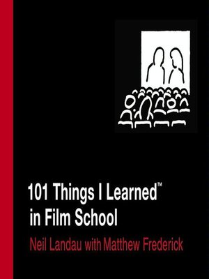 cover image of 101 Things I Learned in Film School